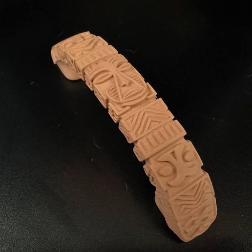 African Tribal Style Decorative Furniture Handle