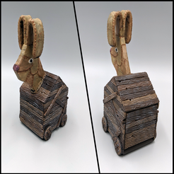b1.png Fichier STL gratuit OpenForge - Lapin de siège de Troie・Plan imprimable en 3D à télécharger