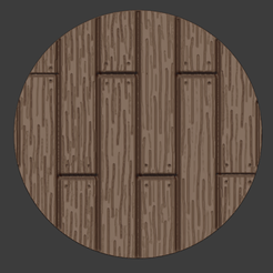 Wooden-Floor-01.png Descargar archivo gratis Suelo de madera (base de 25 mm) • Objeto para impresora 3D, LordInvoker