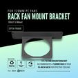 3.jpg 10-Inch 1U Rack Mount Fan Bracket for 120mm PC Fans - STL & 3MF Files, Custom Design for Homelab Cooling, Edge Computing, AI Rack Solutions, High-CFM Modular Build