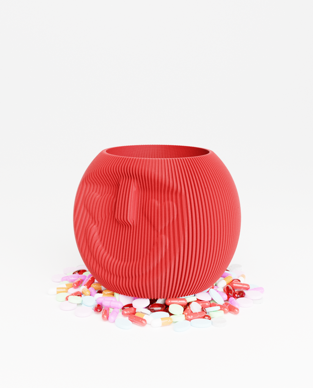 LF1.png Fichier STL Vase Lovely Face・Objet pour imprimante 3D à télécharger, kowafatcompany