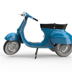 vespa_v06_raw.jpg Fichier OBJ Vespa 50s・Plan pour impression 3D à télécharger