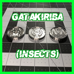gatakiriba.png [Kamen Rider OOO] GataKiriBa Medal Set (Cell Medals/Core Medals)