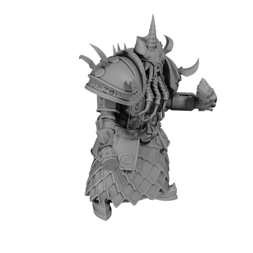 🕍 Temple World – Kus'Thom Warghem Chaos Dwarf STL – Dark Shrine