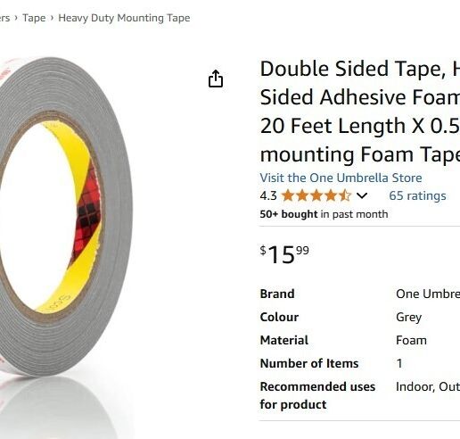 3M-VHB-Tape.jpg Samsung S9 FE - Soporte de pared para tablet de 10,9 pulgadas