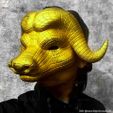 244350799_10226881853531439_6948541798472701064_n.jpg Squid Game Mask - Vip Buffalo Mask Cosplay 3D print model