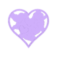 big heart with small hearts.stl Valentine's day cookie cutters - #12 - big heart (with small hearts) (style 6)