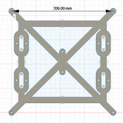 Medidas-Carro-Cama.png Fichier STL Chariot de lit Prusa I3 - Lit Carrie Prusa I3・Objet imprimable en 3D à télécharger