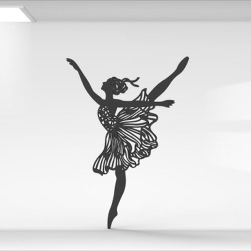 ballerina 3D model