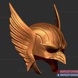 Hawkman_helmet_3d_print_model-10.jpg Hawkman Cosplay - Hawkman Helmet DC Comics - Black Adam Movie