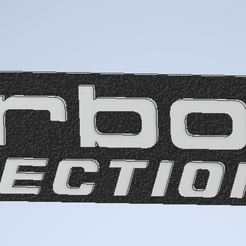 Képernyőkép-2023-03-13-133213.png STL file VW mk1/mk2 TURBO INJECTION Rabbit badge・3D printer design to download
