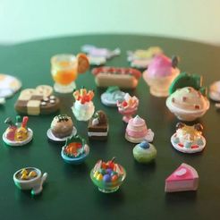 PaperMarioThingiverseThumbnail3.jpg Free STL file Paper Mario Recipe Collection (Part 3)・3D printer model to download