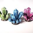 d05e5d818f6c4292bdc41c02ad974f83_preview_featured.jpg Free STL file Crystal Cluster・3D printer design to download