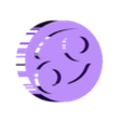 cancersign01.stl Carimbo - Zodíaco