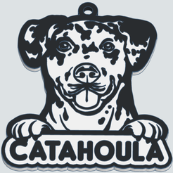 catahoula-tinker.png Fichier STL gratuit Porte-clés Catahoula・Plan pour impression 3D à télécharger