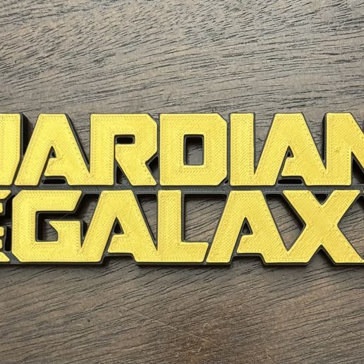 银河护卫队徽标显示屏，MANIACMANCAVE3D 制作