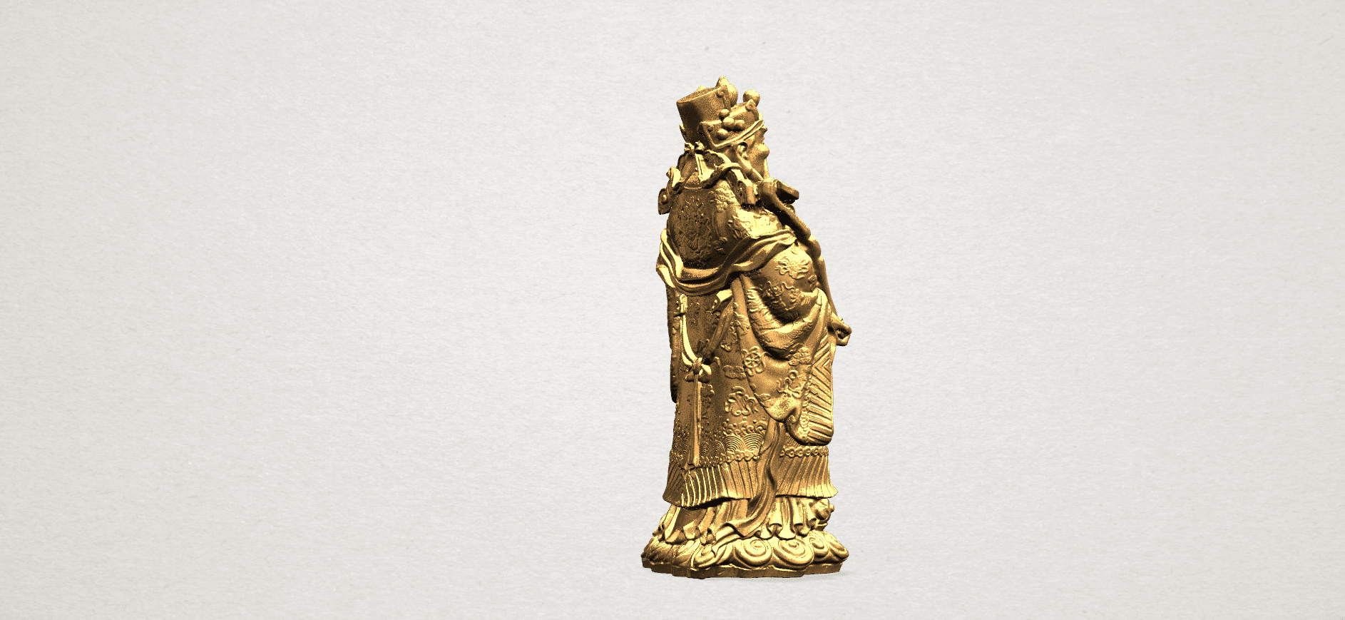 God of Treasure - B09.png Free file God of Treasure・3D print design to download, GeorgesNikkei