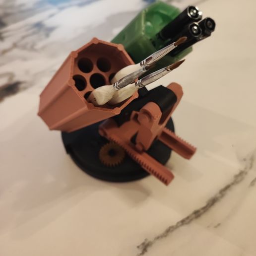 Brush/Pen Holder - 3D model önizlemesi