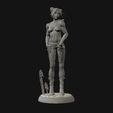 wip6.jpg Jolyne Cujoh - JoJos bizarre Adventure - 3d print figurine