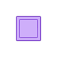 cuadrado hueco 1.stl Basic Shapes Stamp - Hollow Squares