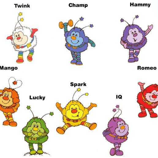 Sprites.jpg Twink and Sprite Friends (Rainbow Brite)