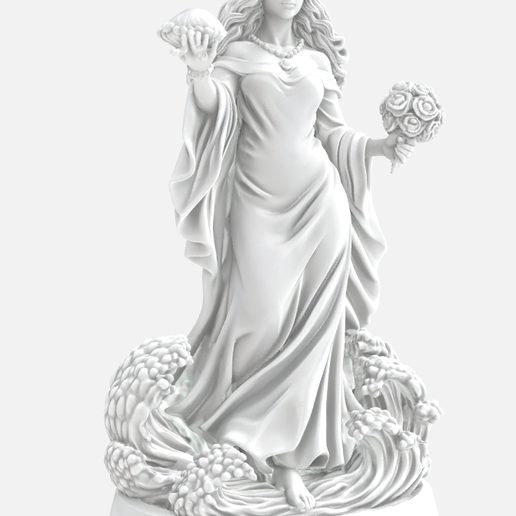 Yemanja 3D model preview