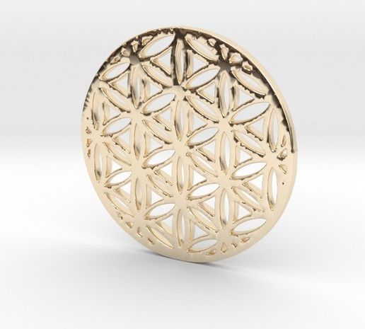 Flower of Life - Sacred Geometry Pendant