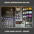 Folie1.png Вставка BRASS BIRMINGHAM DELUXE (2 минуты сборки) (вставка, органайзер, вкладыш)