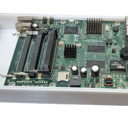 Mikrotik RB435G Case 3D model preview