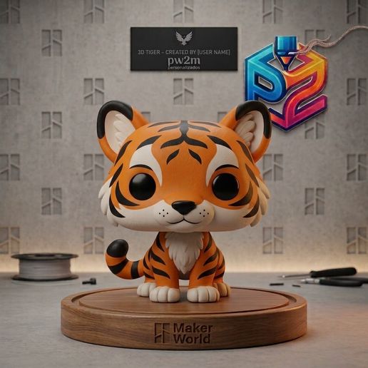 FUNK POP Cute Animals Collection - Tiger