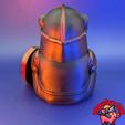 03V2-mpolyx3d-lion-piggy-bank-back-helmet-strap.jpg.jpg Piggy Bank - Lion  Knight