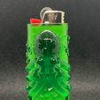 Green Front.jpeg Octopus Bic Lighter Case