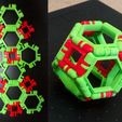Truncated-Octahedron.jpg Бесплатный STL файл Another polyhedra construction set 20 mm・3D-печатная модель для загрузки