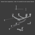 Nuevo-proyecto-2022-03-24T163153.007.png Gasser front suspension / Axle for model kit and custom diecast