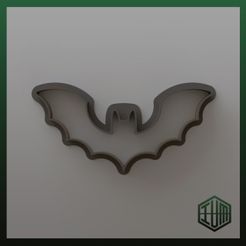 CORTADOR-DE-GALLETAS-MURCIELAGO-F.jpg Файл STL ВЫСЕЧКИ ДЛЯ ПЕЧЕНЬЯ "ЛЕТУЧАЯ МЫШЬ" НА ХЭЛЛОУИН・Модель 3D-принтера для скачивания