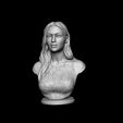 15.jpg Gigi Hadid portrait sculpture 3D print model