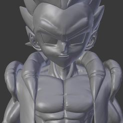 A2.jpg Fichier STL Gotenks SSJ - DBZ・Design pour imprimante 3D à télécharger