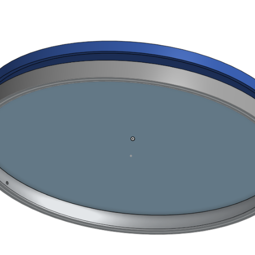 LED Interior Light Panel - 3D model önizlemesi