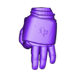 WhiteScarzLHSOk.stl Hand Factions Pack