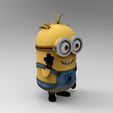 untitled.2240.jpg Minion Friendly Wave – 3D Printable Figurine