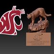 hhhhh.jpg Washington State University symbol statue - 3d Print