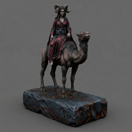 Gremory Goetia Demon STL Statue