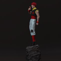 wip1.jpg Fichier 3D hisoka morrow - figurine de chasseur x chasseur/hxh statue・Design imprimable en 3D à télécharger
