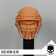 17.png Grid Iron head for 6 inch Action Figures