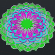 5.png 6 layer Mandala decoration - CNC & Laser cut