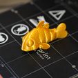 Fish-Flexi-3D-Print-in-place.jpg STL file ARTICULATED FISH・3D printer design to download, ScaleAccessoriesXF