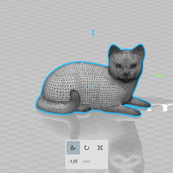 01.png STL file Cat・3D print model to download