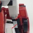 Calf-part.jpg Transformers Sideswipe Mold Gap Fillers Kingdom/Siege