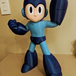 106f608ebc324b38617b96c4540da278_display_large.jpg Mega Man! Each Color is a Separate STL!