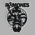 tinker.png Ramones Anarchy Halloween Skulls Logo Coasters